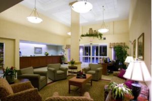 Holiday Inn Express Orlando Airport lobby