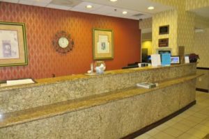 Ramada Inn Suites Orlando front desk